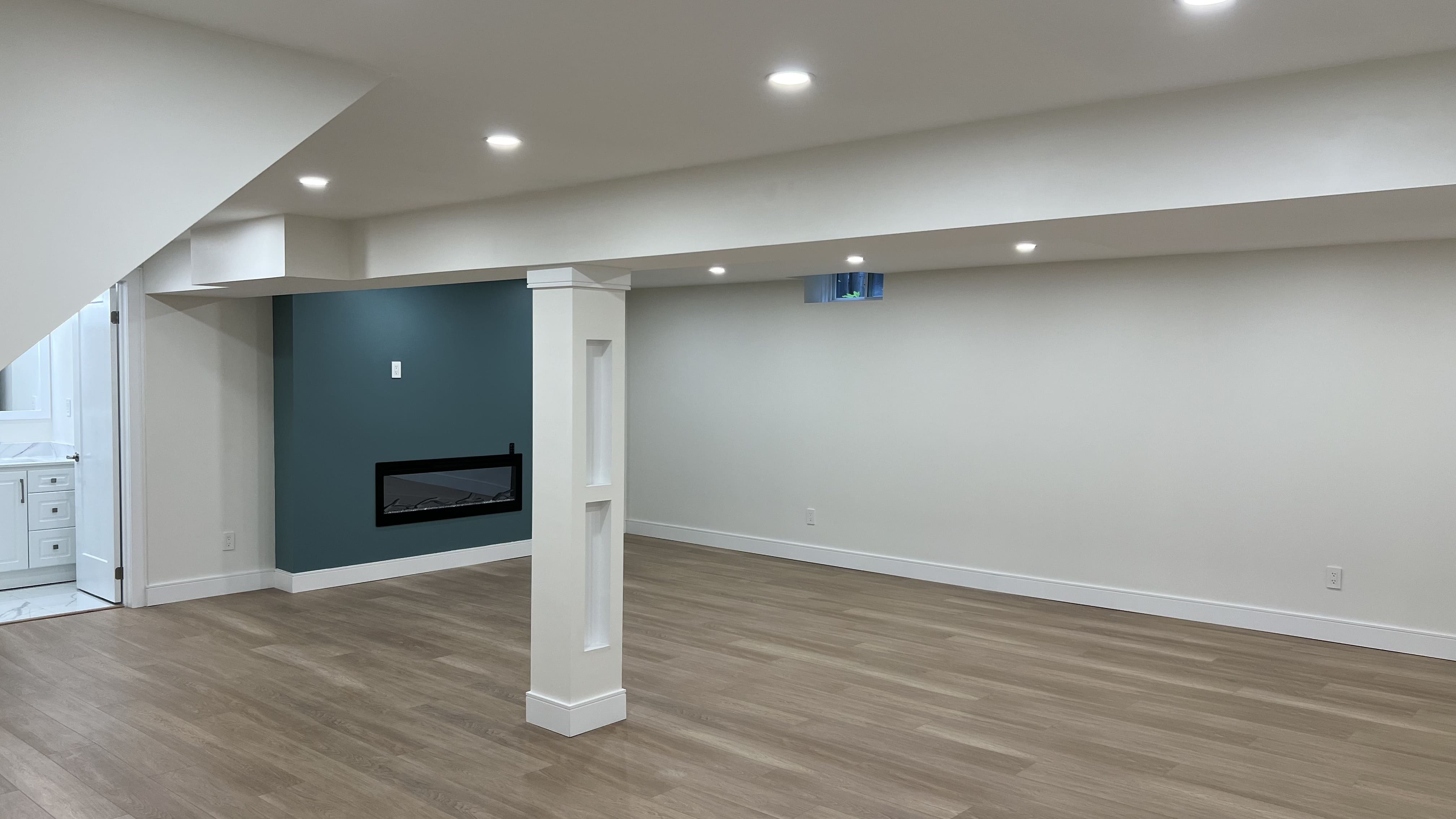 Rahul — Open concept basement